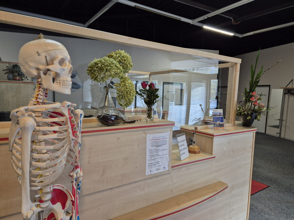 Unsere Praxis für Physiotherapie in Hof 